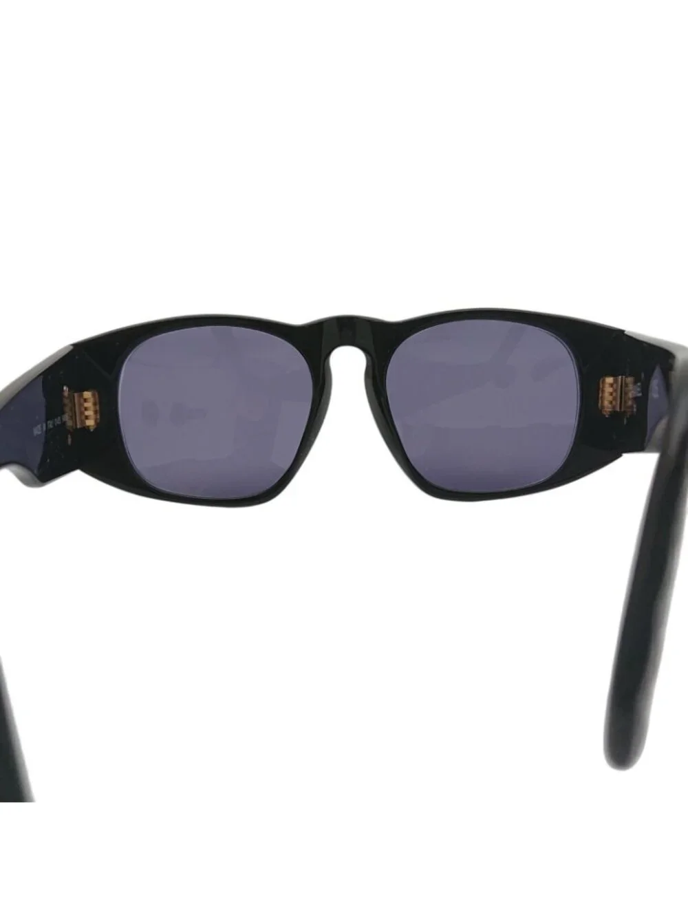 Chanel CC Logo Sunglasses Black Gold Eyewear